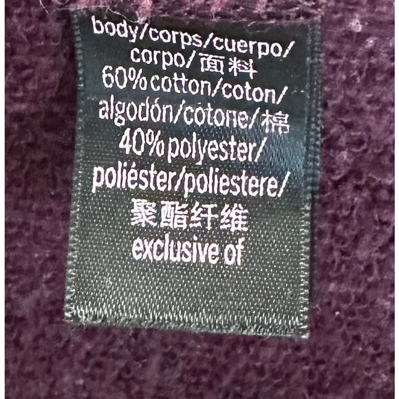 Victoria's Secret Hoodie Purple Pullover Logo Size XL - Picture 13 of 13